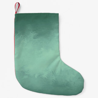 Achtergrondgroen acryl kleine kerstsok