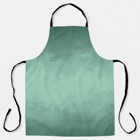 Achtergrondgroen acryl schort (Voorkant)