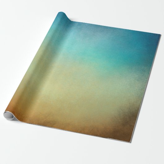 Achtergrondgrunge oud cadeaupapier (Uitgerold)