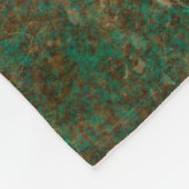 Achtergrondgrunge  oud fleece deken (Hoek)