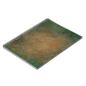 Achtergrondgrunge oud notitieboek (Linkerzijde)