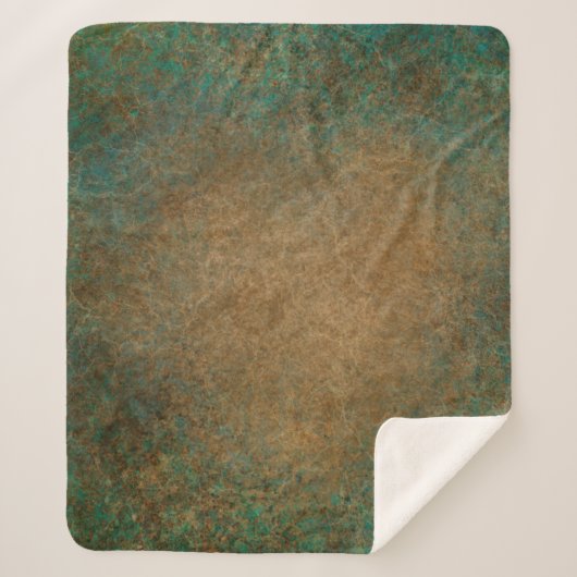 Achtergrondgrunge  oud sherpa deken (Voorkant)