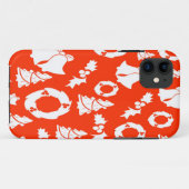 achtergrondkaart voor kerstmis Case-Mate iPhone case (Achterkant (horizontaal))