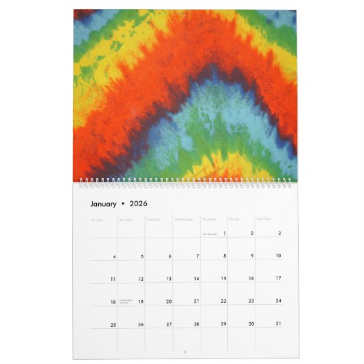 Achtergrondkalender 1 kalender (Jan 2026)