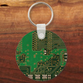 achtergrondketen van de printplaat sleutelhanger (Voorkant)