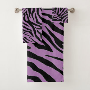 Achtergrondkleur bewerken Zebra Bad Handdoek