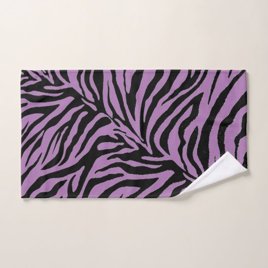 Achtergrondkleur bewerken Zebra Bad Handdoek (Handdoek)