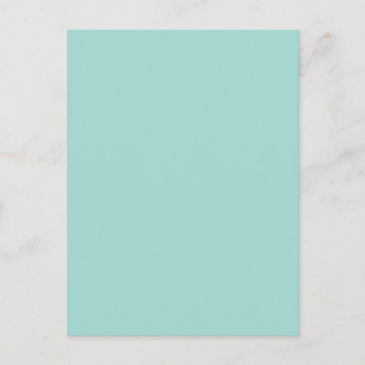 Achtergrondkleur - blauw briefkaart (Voorkant)