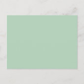 Achtergrondkleur - Celadon Briefkaart (Voorkant)