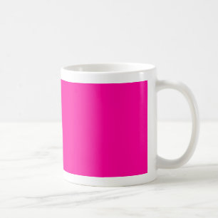Achtergrondkleur FF0099 Fuchsia Magenta Hot Pink Koffiemok