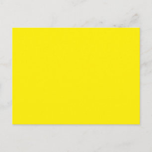 Achtergrondkleur - Geel Briefkaart