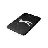  achtergrondkleur Golf Swinger Badmat (Gekanteld)