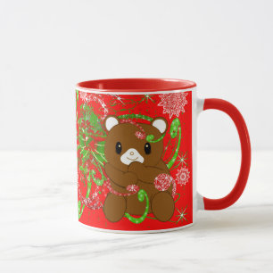 Achtergrondkleur kiezen - Merry Christmas Beer Mok