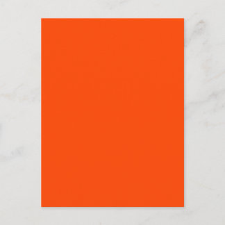 Achtergrondkleur Oranje Briefkaart