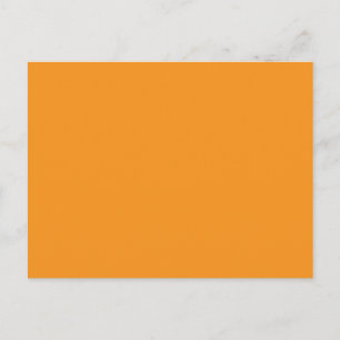 Achtergrondkleur - Oranje Briefkaart
