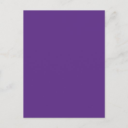 Achtergrondkleur - Paars Briefkaart (Voorkant)