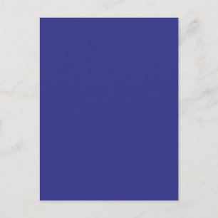 Achtergrondkleur - Royal Blue Briefkaart