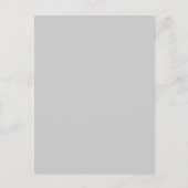 Achtergrondkleur Sjabloon Silver Grey Briefkaart (Voorkant)
