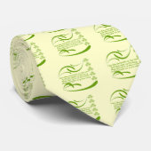 Achtergrondkleur wijzigen - Ierse verbijstering Stropdas (Opgerold)