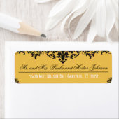 Achtergrondkleur wijzigen Retouradreslabel Etiket (Insitu)