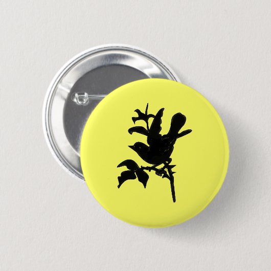 Achtergrondkleur wijzigen ronde button 5,7 cm (Voorkant /achterkant)