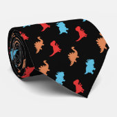  achtergrondkleurenpaleontologie stropdas (Opgerold)