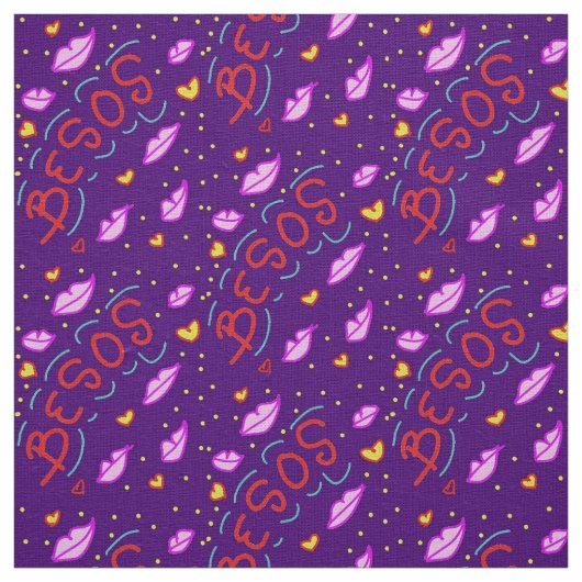 achtergrondkussen van besos paarse achtergrond stof (Swatch)