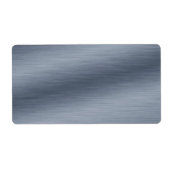 Achtergrondlabels voor geborsteld staal etiket (Voorkant)