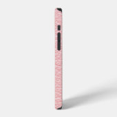 Achtergrondleder van roos iPhone hoesje (Linkerkant)