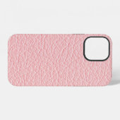 Achtergrondleder van roos iPhone hoesje (Achterkant horizontaal)