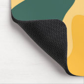 Achtergrondmuispad voor kleurrijke abstracte vorme muismat (Hoek)