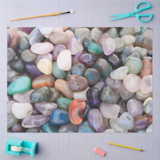 Achtergrondontkoppeling van Agate Gemstone Tissuepapier (Craft)