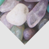 Achtergrondontkoppeling van Agate Gemstone Tissuepapier (Detail)