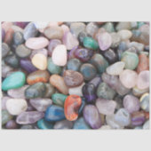 Achtergrondontkoppeling van Agate Gemstone Tissuepapier (Voorkant)