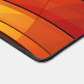 Achtergrondontwerp in regenboogkleuren bureaumat (Hoek)