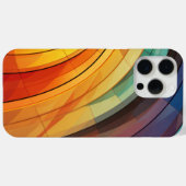 Achtergrondontwerp in regenboogkleuren Case-Mate iPhone case (Achterkant (horizontaal))