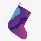 Achtergrondontwerp kleurverloop. Abstracte geometr Kleine Kerstsok (Voorkant (Hangend))