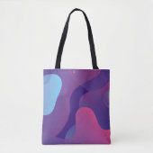 Achtergrondontwerp kleurverloop. Abstracte geometr Tote Bag (Voorkant)