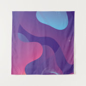 Achtergrondontwerp kleurverloop. Abstracte geometr Wandkleed (Voorkant (horizontaal))