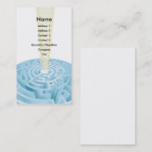 Achtergrondontwerp van visitekaartje Maze (Voorkant / Achterkant)