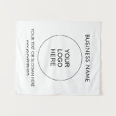 achtergrondontwerp voor evenementenseminar wandkleed (Voorkant (horizontaal))