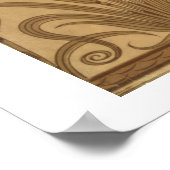 Achtergrondontwerp voor zwenkpapier poster (Hoek)