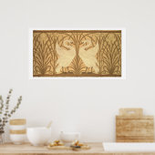 Achtergrondontwerp voor zwenkpapier poster (Keuken)