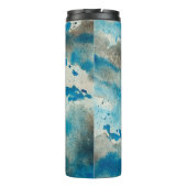 Achtergrondontwerp waterverf thermosbeker (Achterkant)