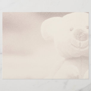 Achtergrondpapier van Teddy Bear Blank Scrapbook