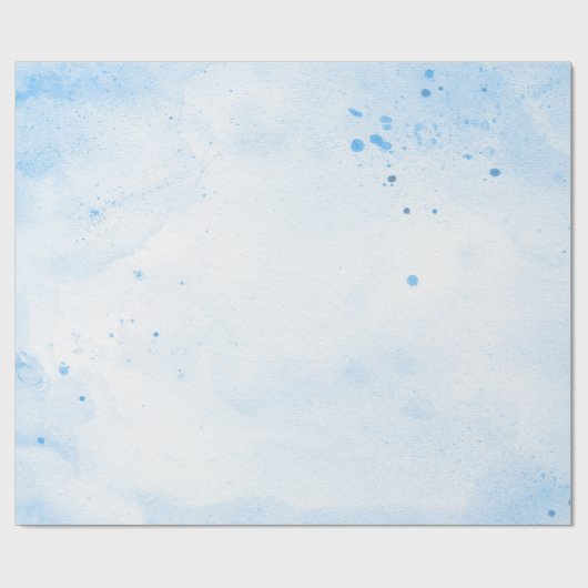 Achtergrondpapier voor blauwe waterverf cadeaupapier (Vlak)