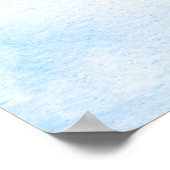 Achtergrondpapier voor blauwe waterverf poster (Hoek)