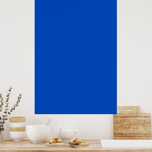 Achtergrondpapier voor Poster - Blauw scherm - Chr (Keuken)