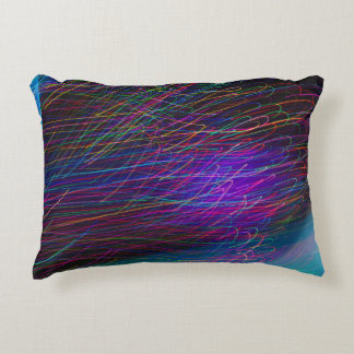 Achtergrondpapier voor rode en groene lijnen accent kussen