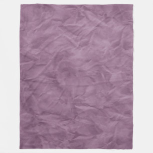 AchtergrondPAPIERTEXTURE - plum Fleece Deken